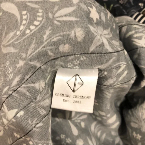 Open Ceremony floral button down dress - Picture 4 of 4